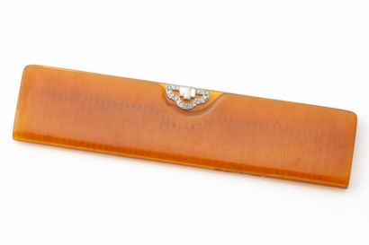 Travel comb with a case made of Bakelite...