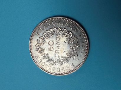 50-Franc silver coin