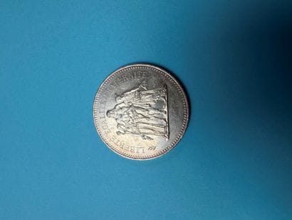 50-Franc silver coin