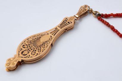 Folding handheld magnifying glass (lorgnette...