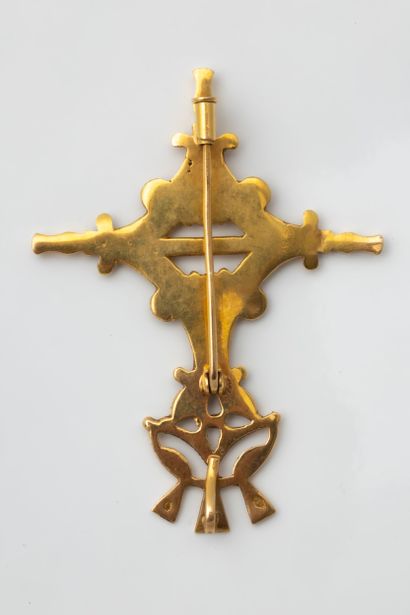 Broche pendentif « Agadez, Agadès ou Croix...