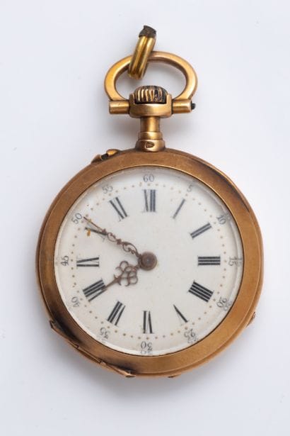 Petite montre gousset et conte boîtier en...