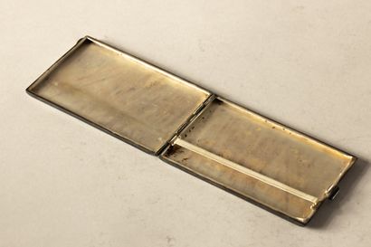 Silver cigarette case
