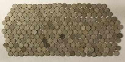 Approximately 280 10-franc silver coins from...