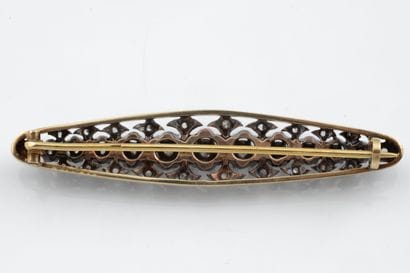 Brooch made of silver (800 parts per thousand)...