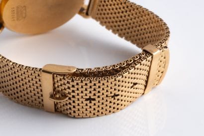 ESKA. Montre bracelet d’homme en or jaune...