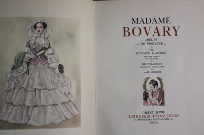 BRUNELLESCHI. 
FLAUBERT. Madame Bovary. Paris,...