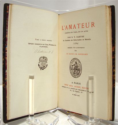 4 volumes:
- ANONYMOUS. *La Farce de maître...