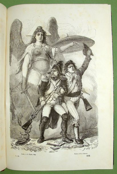 [HISTORY] 3 volumes. 
- THIERS (A.) - [YAN'DARGENT]....
