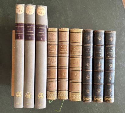 HISTORY. 3 works, 9 volumes:
- [CRILLON (Abbé...
