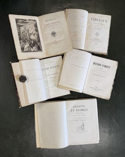 [LITERATURE]. 5 works.
- DUMAS (Son). *La...