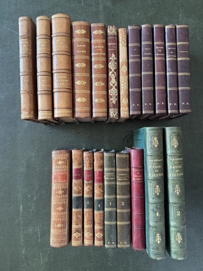 17 works, 21 volumes:
- COTTIN (Sophie Ristaud)....