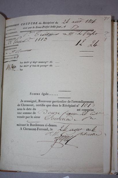 POIDEBARD (W.). Notice sur Monsieur de Saint-Fonds...