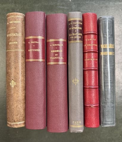 TRAVELS (6 volumes). 
- BALLEYDIER (Alphonse)....