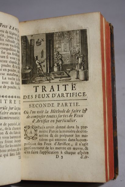 FREZIER (Amédée François). Treatise on fireworks,...