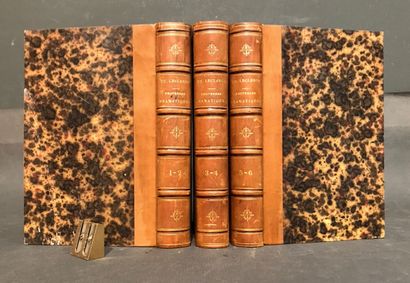 LITERATURE. 3 works, 10 volumes:
- MILLEVOYE...
