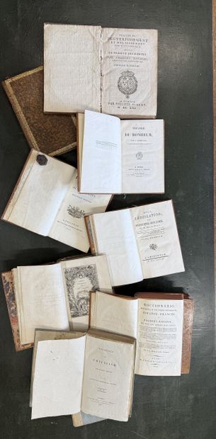 8 works in 10 volumes:
- LOYSEAU (Charles)....