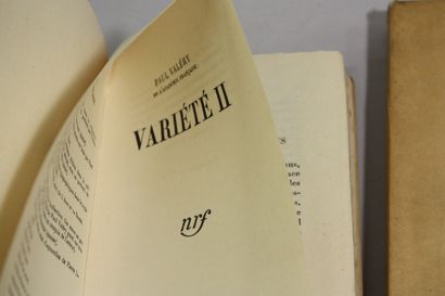 VALERY GIRAUDOUX. 19 volumes. 
VALERY. Discours...