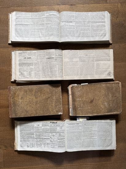 PRE-ORIGINAL SERIALIZED EDITIONS. 5 volumes...