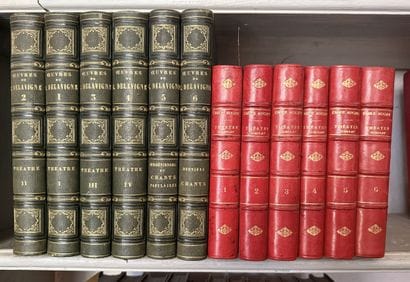 THEATER. 2 works, 12 volumes: 
- DELAVIGNE...