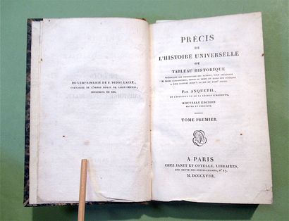 ANQUETIL, 14 volumes:
- ANQUETIL (L.-P.)....