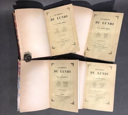 SAINTE-BEUVE (Charles-Augustin): 12 volumes:
-...