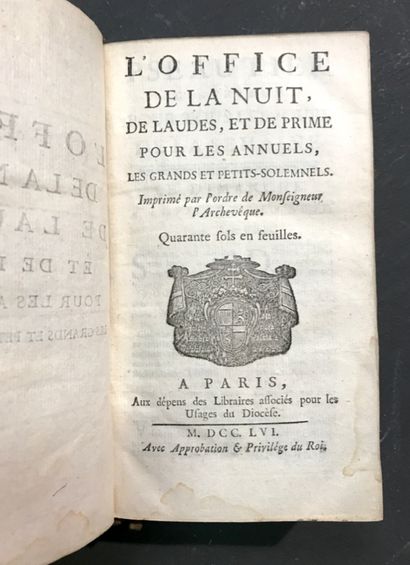 18th-Century Bindings: 4 volumes
- The Office...