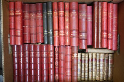 4 boxes of hardcover books on history and...