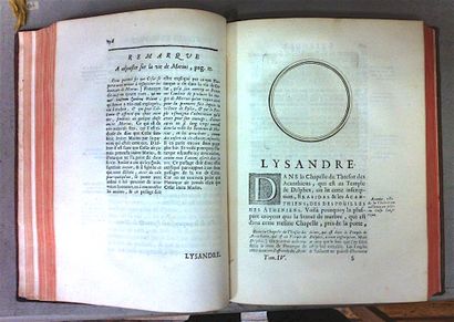 PLUTARCH (André) DACIER. Plutarch’s Lives...