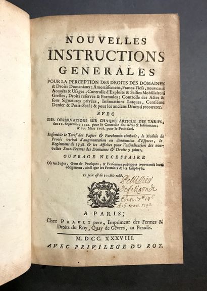 LAW. 4 volumes:
- VIEUILLE (Pierre). New...