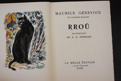GENEVOIX (Maurice). *La Boîte à pêche* (illustrated...