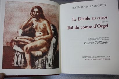 RADIGUET (Raymond) [TAILHARDAT (Vincent)]....