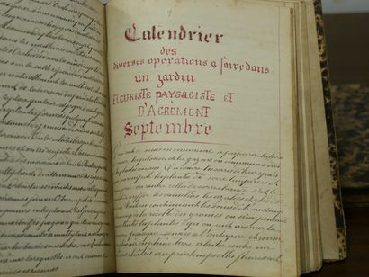 HORTICULTURE - MANUSCRIPT.
Elementary, Theoretical,...