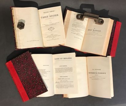 THEATER. 2 works, 12 volumes: 
- DELAVIGNE...