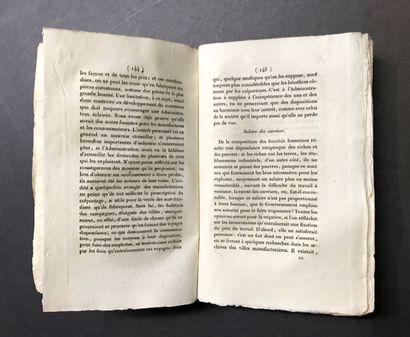 COSTAZ (Claude-Anthelme). Essay on the Administration...