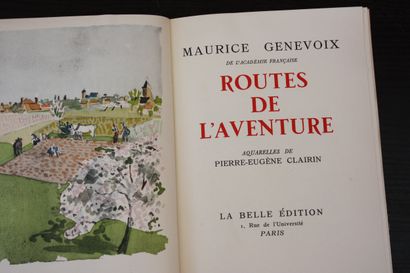 GENEVOIX (Maurice). *La Boîte à pêche* (illustrated...
