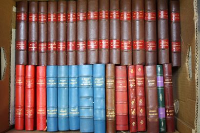 4 boxes of hardcover books, mainly 20th-century...
