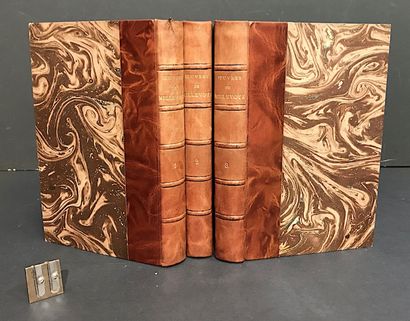 LITERATURE. 3 works, 10 volumes:
- MILLEVOYE...