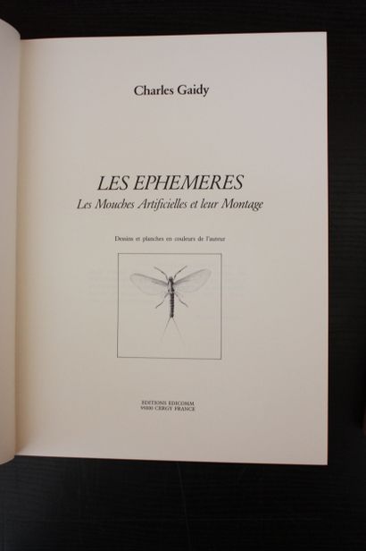 GAIDY (Charles). *Les Ephémères*. Artificial...