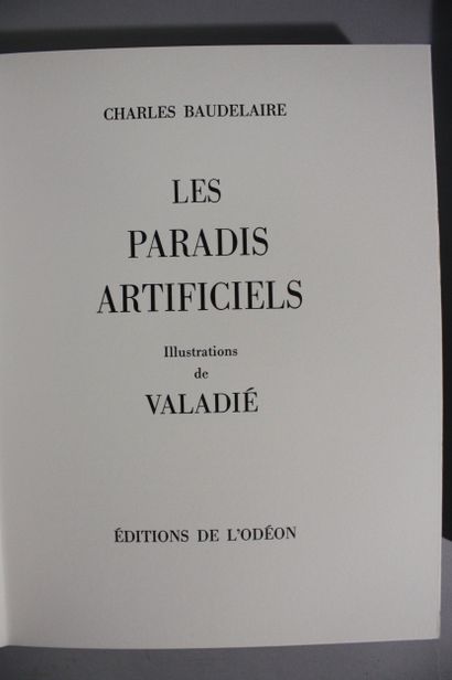 BAUDELAIRE VALADIE. Poetic Works. *Artificial...