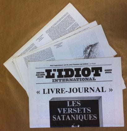 RUSHDIE (Salman). The Satanic Verses. (Full-text...