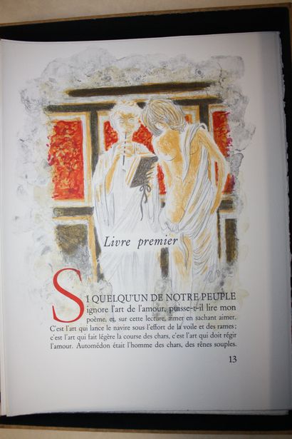 OVID [LELONG (Pierre)]. The Art of Love.
Paris,...