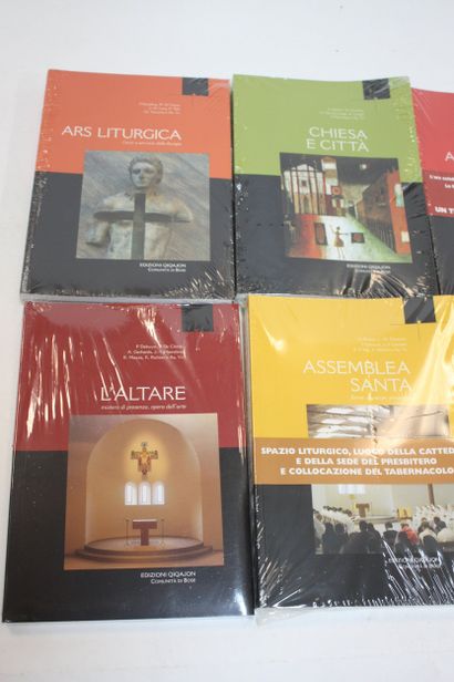 [LITURGIE ITALIEN]. 10 volumes neufs sur...
