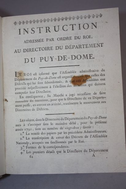 [SAINT-PIERRE-ROCHE]. DOCUMENTS ADMINISTRATIFS....