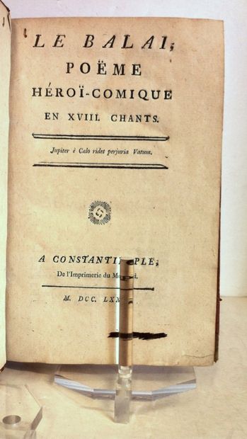 POETRY. 3 volumes:
- [DU LAURENS (Abbé Henri-Joseph)]...