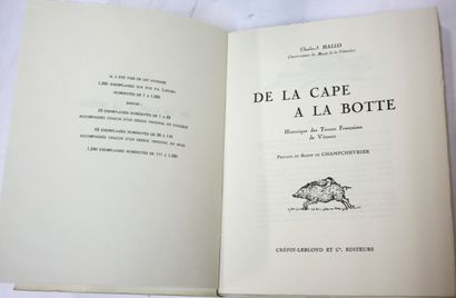 HALLO (Charles-Jean). De la cape à la botte....