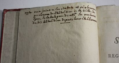 Statuts et règlements généraux de l'hôpital...