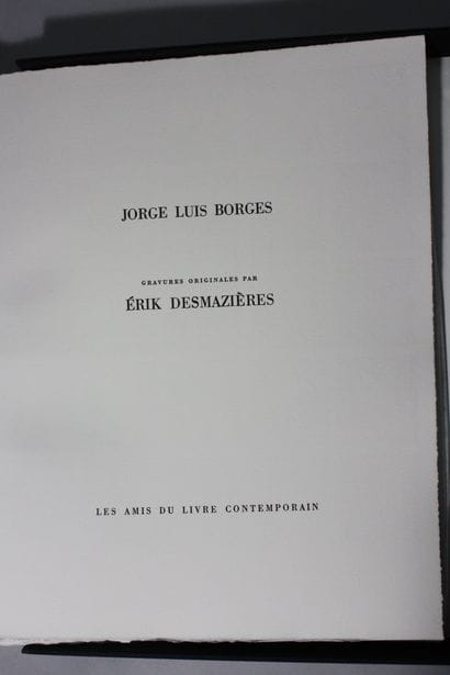 [DEMAZIERES (Erik)] BORGES (Jose Luis). The...