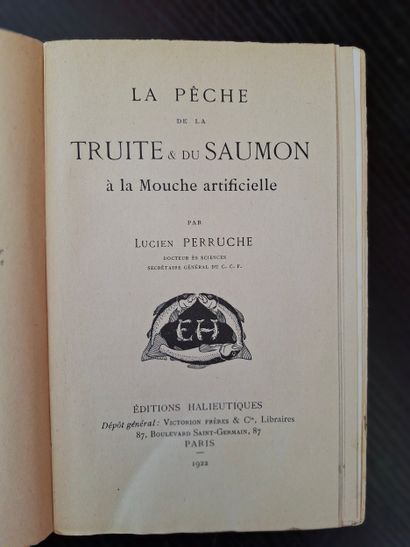 PERRUCHE (Louis). Fly Fishing for Trout and...