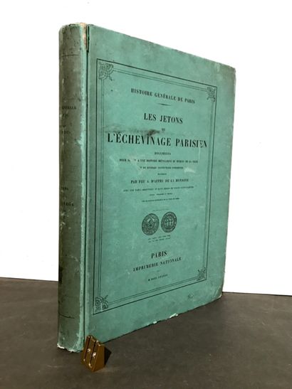 PARIS. 2 works, 4 volumes:
- BONNARDOT (François),...